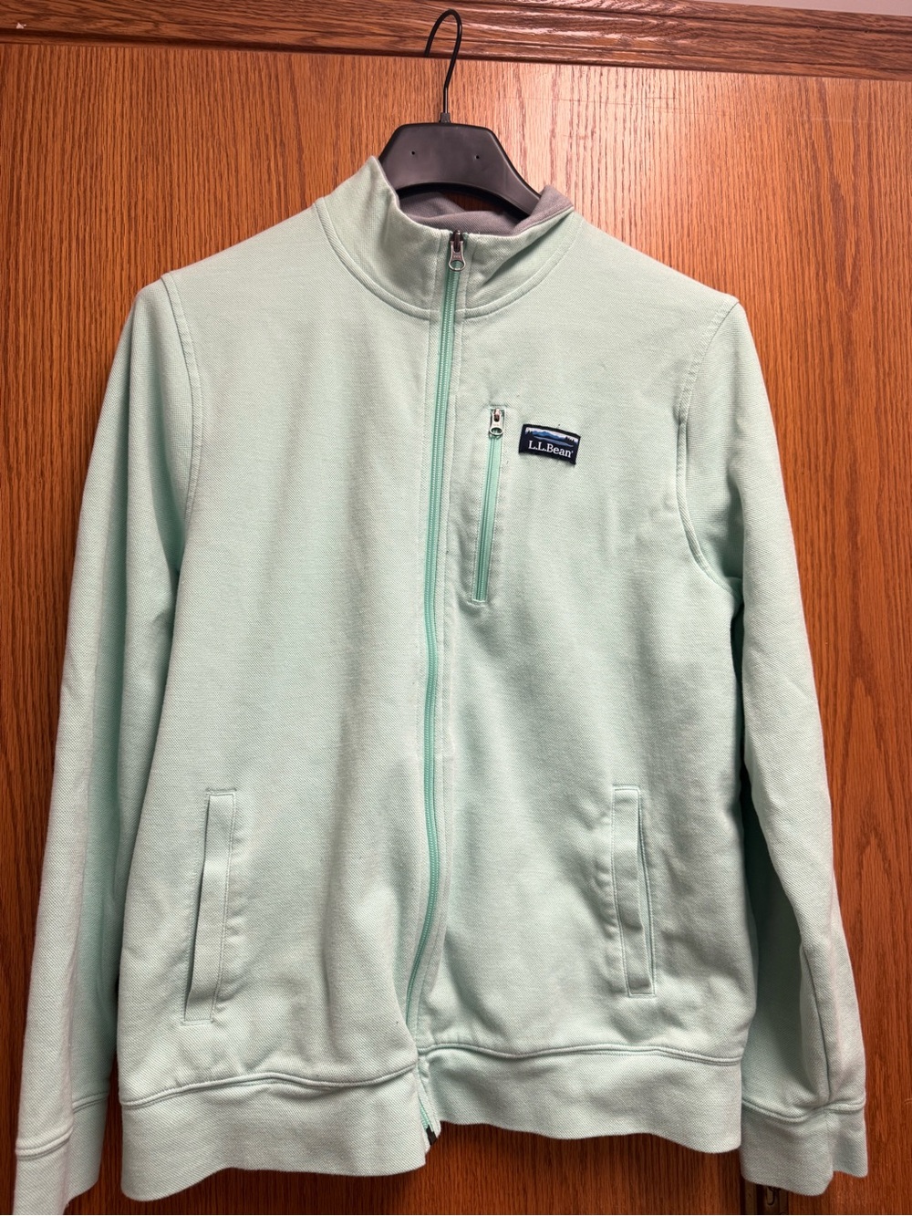 L.L. Bean Comfort Stretch Pique Full-Zip Men's Regular